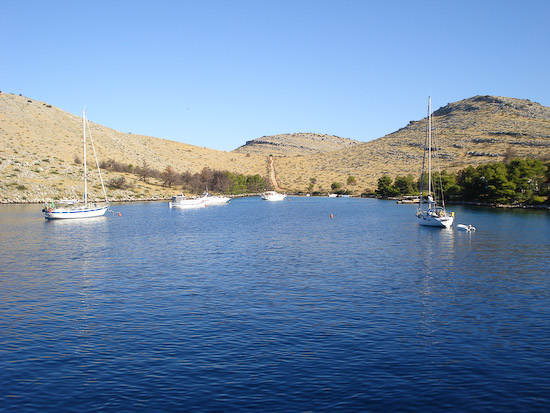 105 Am naechsten Morgen verlassen wir die Kornaten