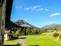 0074 - gegen Abend noch ein Blick von unserem Hotelzimmer zum Gamsfeld
