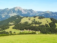 0097 - Blick zum Gamsfeld und Braunedlkogel im Vordergrund die Edtalm