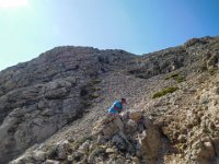 009 das Gipfelkreuz in Sicht