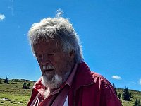 074 am Alten Almhaus drafen wir den Steiner Franz