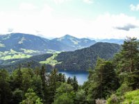 034 mit Blick zum Hinersteinersee und dem Hartkaiser und zur Hohen Salve