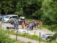 061 die zweite Gruppe geht Richtung Ellmauer Tor