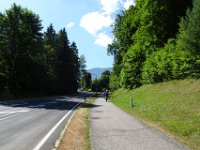 050 Auffahrt Galizien, sieht flach aus ist aber sehr steil