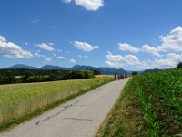 067 nach Gabelsdorf mit Blick zur Petzen