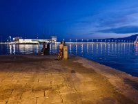 036 am Abend am Hafen