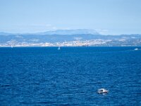 100 Ein Blick von Piran nach Triest